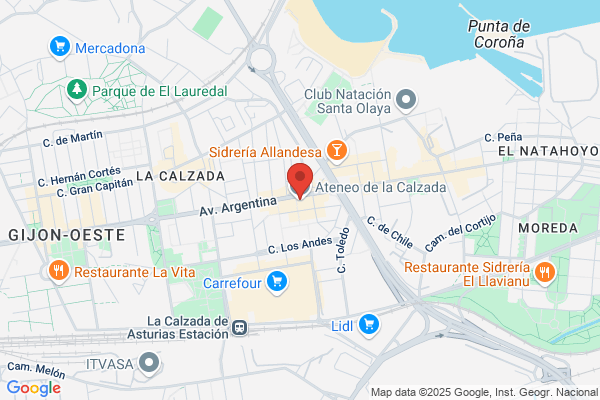 Oficina de Registro auxiliar del Ayuntamiento de Gijon CMI La Calzada