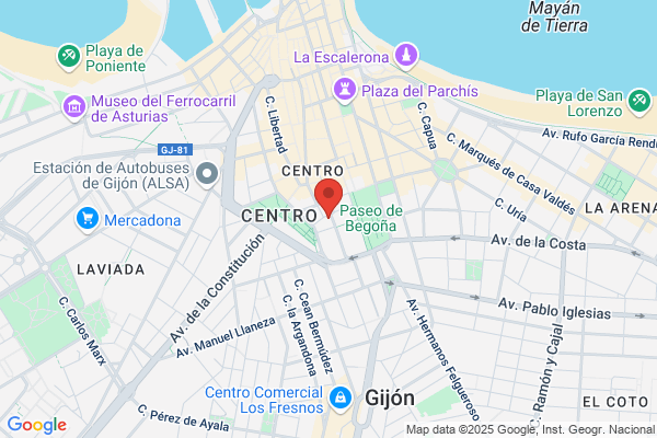 Registro de la Subgerencia Territorial del Catastro de Gijon