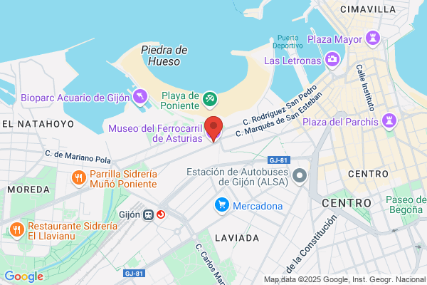 Ayuntamiento De Gijon (Cultura Museos Municipales: Museo ferrocarril)