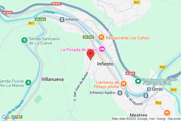 Registro auxiliar en el Centro de Informacion Agraria de Infiesto