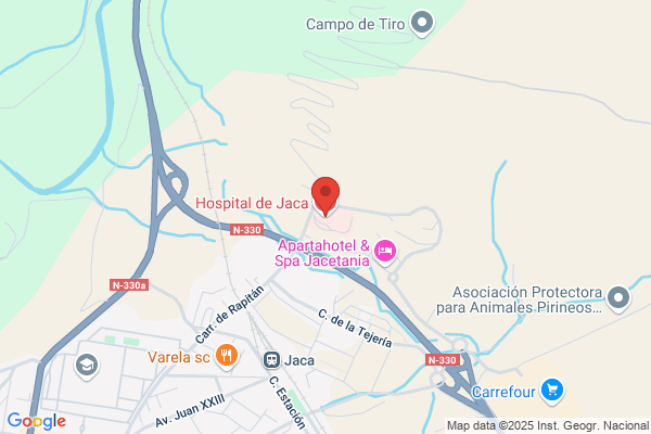 Hospital De Jaca - Comunidad De Aragon. nuevo hospital Jaca