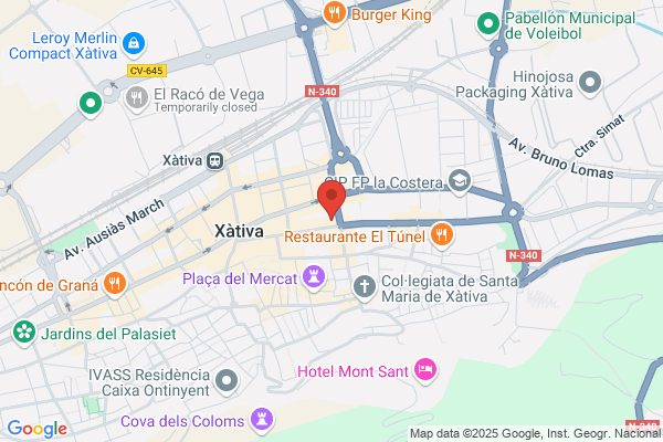 Ayuntamiento De Xativa - Oficina De Turisme