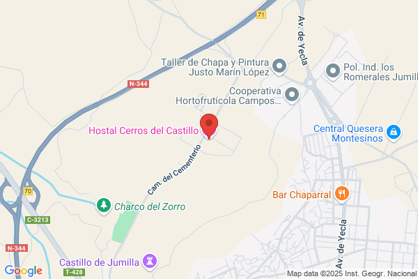 FEJUAPI SL | Hostal Cerros del  Catillo