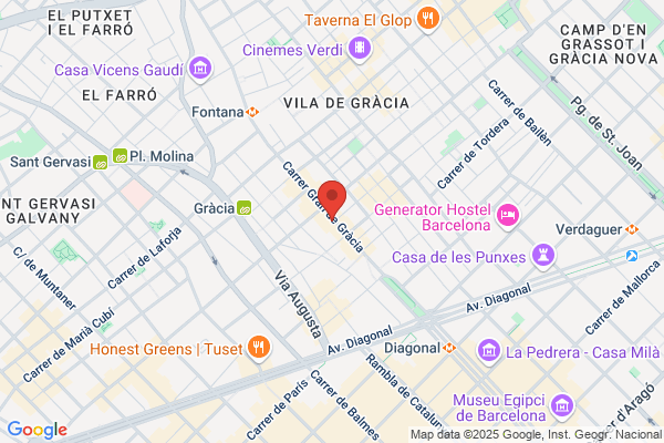 OKAIDI BARCELONA CV GRAN GRACIA