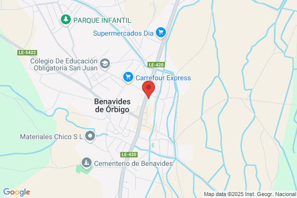 Caja España (Sucursales Provincia 0006 Benavides De Órbigo)