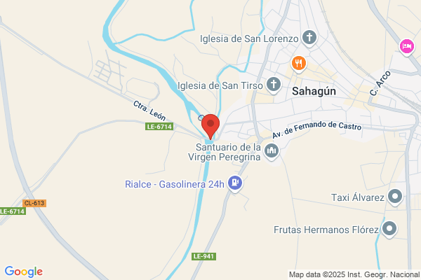 Puente Sahagun f. M. E. G.