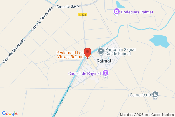 Restaurante Los Viñedos Raimat-Lleida