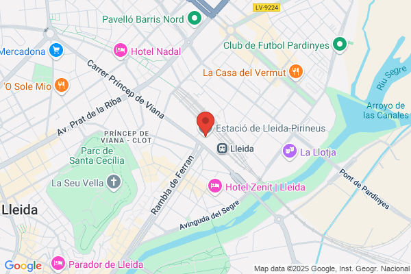 Estación de Lleida-Pirineus Adif
