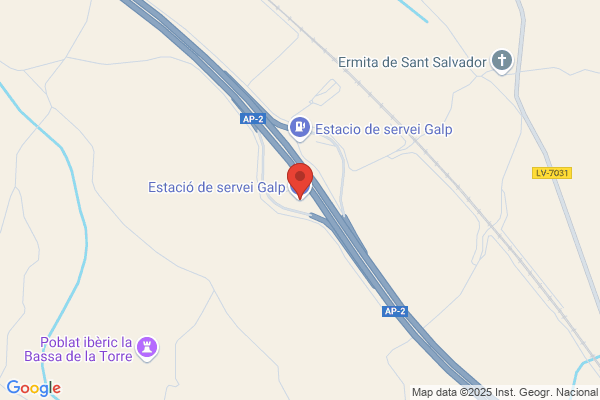 Galp - Estación de Servicio - Les Garrigues Dir. Lleida
