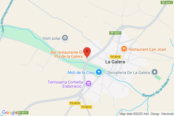 Restaurante El Pla De La Galera S.L.