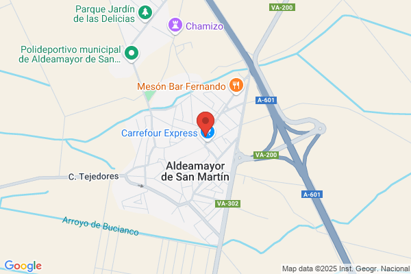 Caja España (Sucursales Provincia Aldeamayor De San martín)