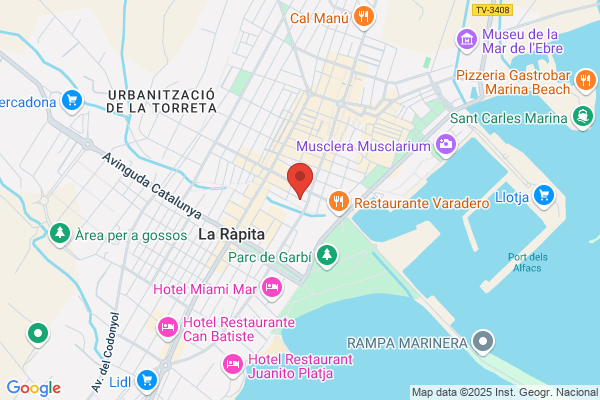 Location La Rápita