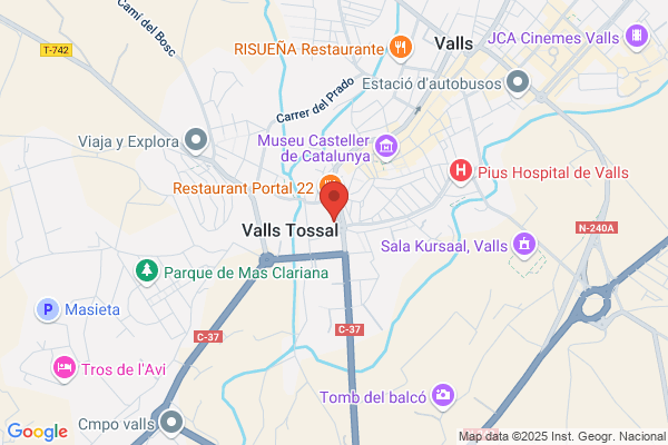Tuxans Valls - Peluqueria = Peluqueria De señoras m.