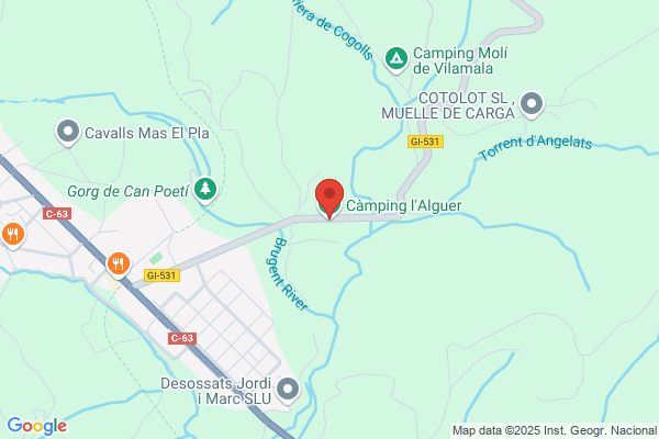 Camping Restaurant Piscina Lalguer