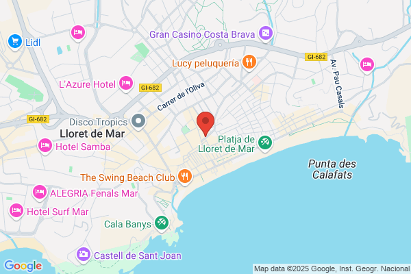 Les Ungles Lloret De Mar