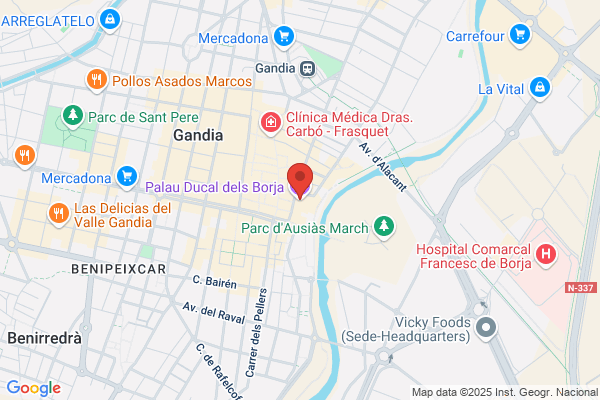Gandia duquesa De