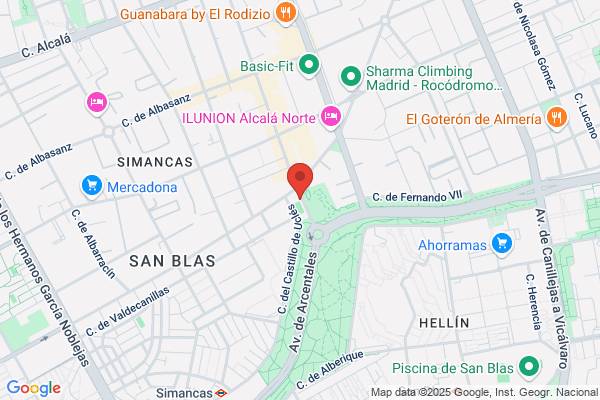 Parking 24h. Miguel Yuste  Metropolitano