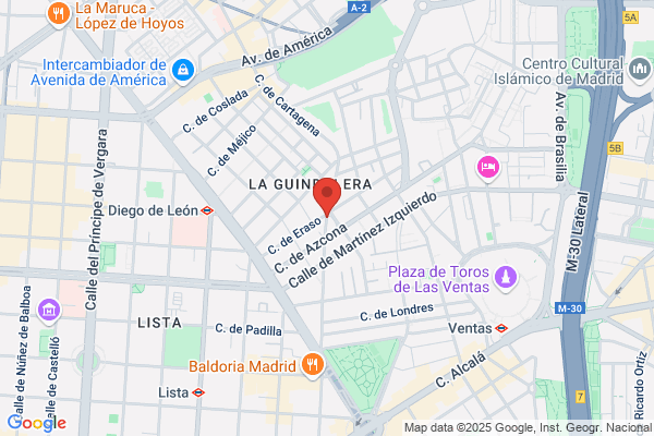 [Abonos 24 hrs desde 60€] Parking PARKIA - La Guindalera. Plaza San Cayetano. Plaza Toros Ventas. Madrid