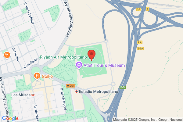 Comunidad De Madrid - Estadio De La comunidad