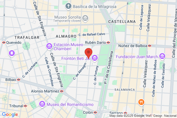 Notaria Rives Gracia - Metro Rubén Dario - parking almagro