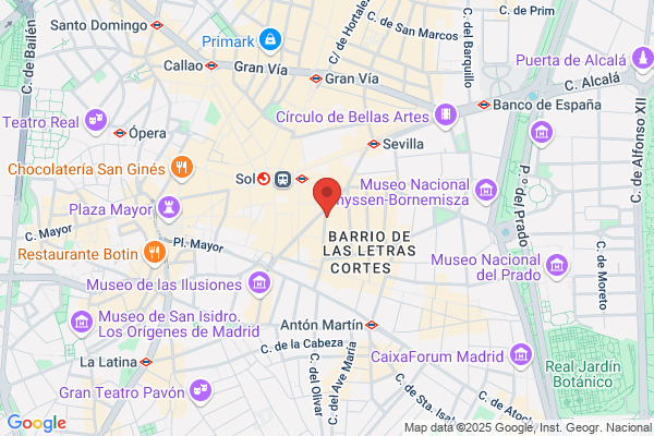 LA CASA DEL ABUELO BARRIO DE LAS LETRAS S.L.