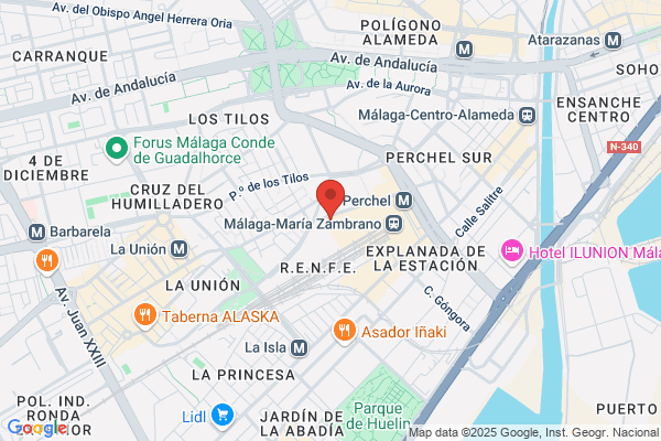 SIXT Drop-Off | Málaga Renfe