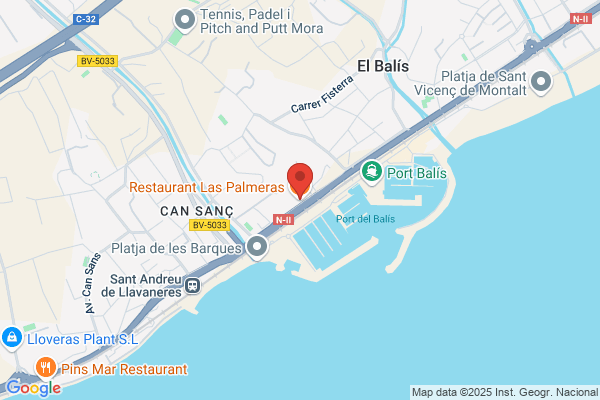 Restaurante Las Palmeras