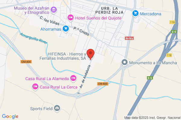 Hierros Y Ferrallas Industriales S. A.
