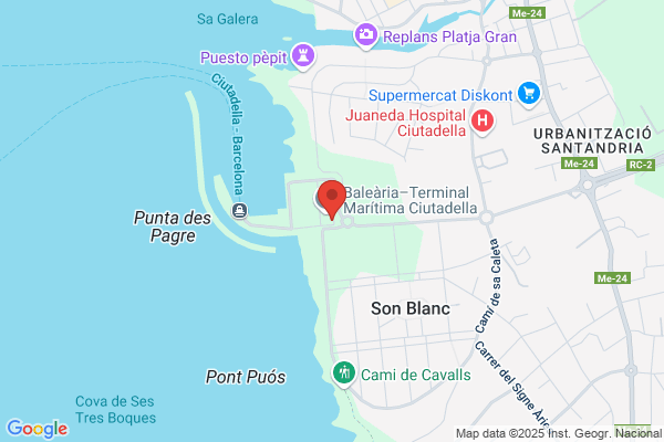Europcar Menorca Port Ciudadela