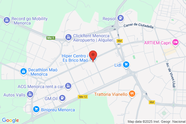 Hiper Centro Menorca S.L.