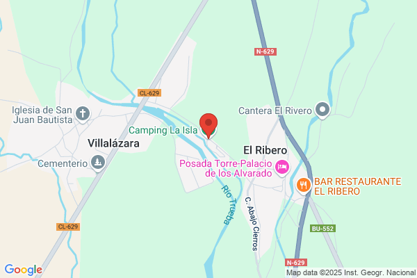Camping La Isla - Travesia Villalazara El ribero s n+