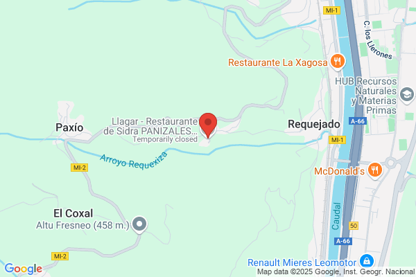 Restaurante Llagar De Sidra Panizales