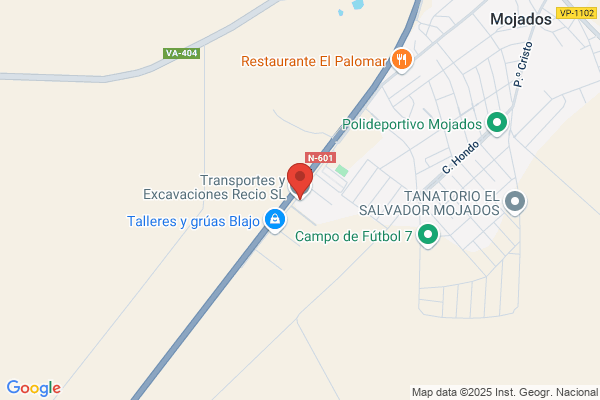 Empresa principal - Transportes y excavaciones recio