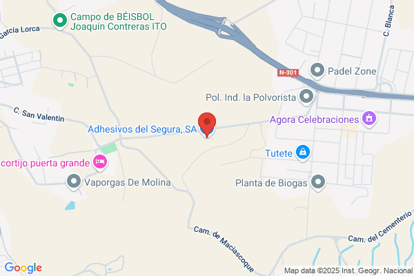 Adhesivos Del Segura S.A.