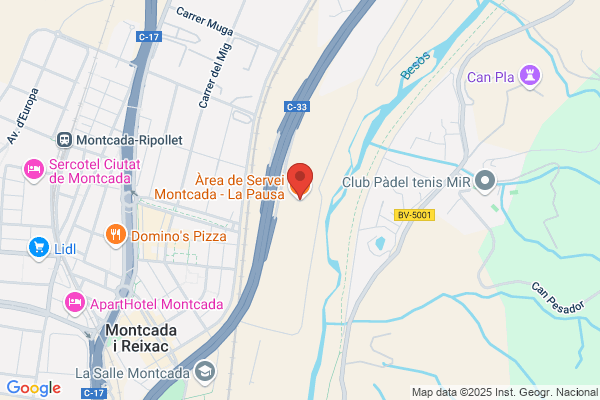 Aerea De Servicio Montcada