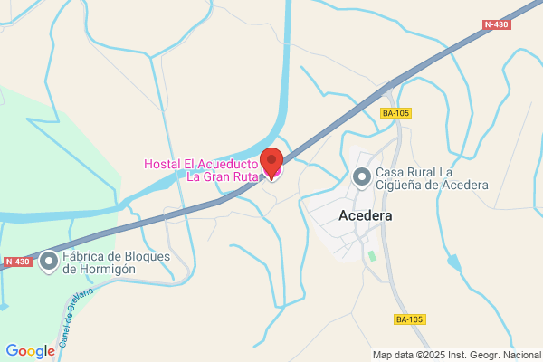 Restaurante Acueducto Gran Ruta - Acedera - Orellana - Badajoz