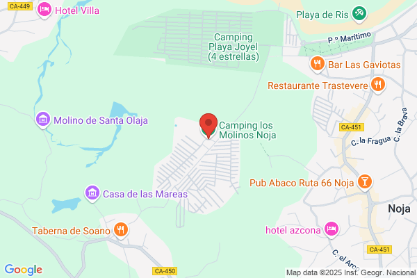 Camping Los Molinos Playa Joyel