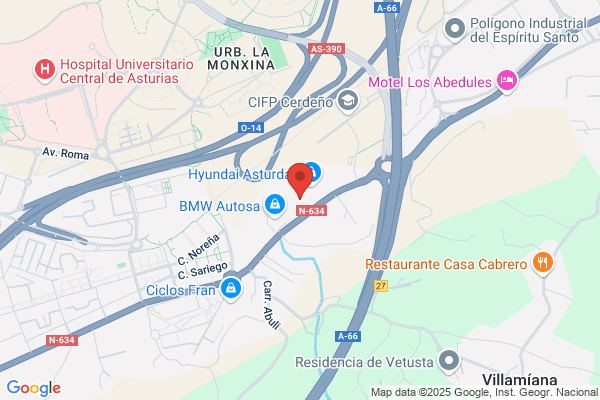 National Car Rental - Oviedo - Cerrado