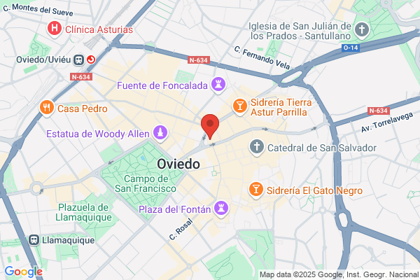 Registro en los Servicios Centrales del Servicio de Salud del Principado de Asturias (SESPA)