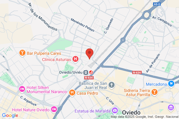 Hotel Carreño - En El Centro De oviedo-Garaje