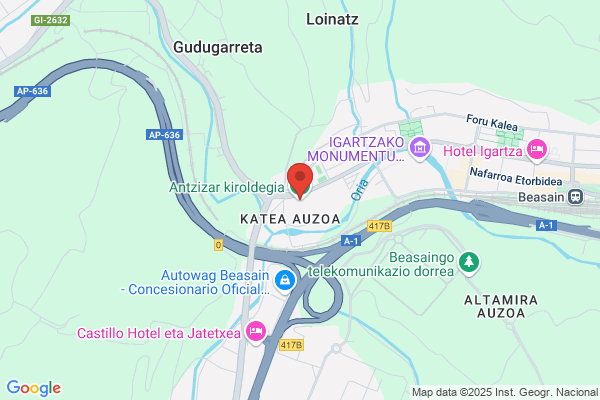 Beasaingo Udala (Antizizar Kiroldegia - Polideportivo Antizizar Kanpoko igerilek