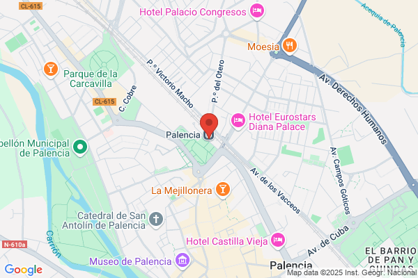 National Car Rental - Estacion De Tren Palencia