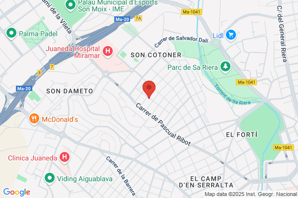 Bética corte de hormigon