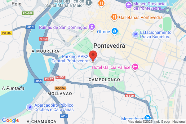 Parking APK2 Central Pontevedra
