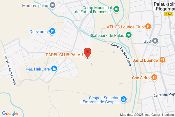 Rabasso Pujadas - Club Deport. = Club De tenis Palau e.