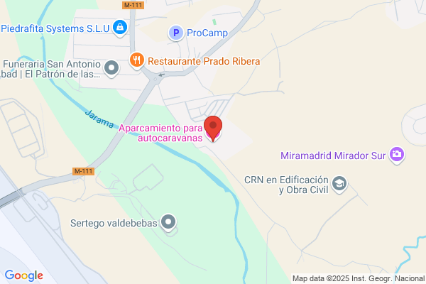 Parking de autocaravanas en Madrid