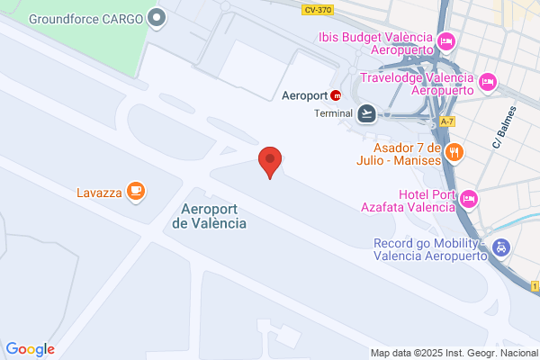 Alquiler de coches en Aeropuerto de Valencia - InterRent