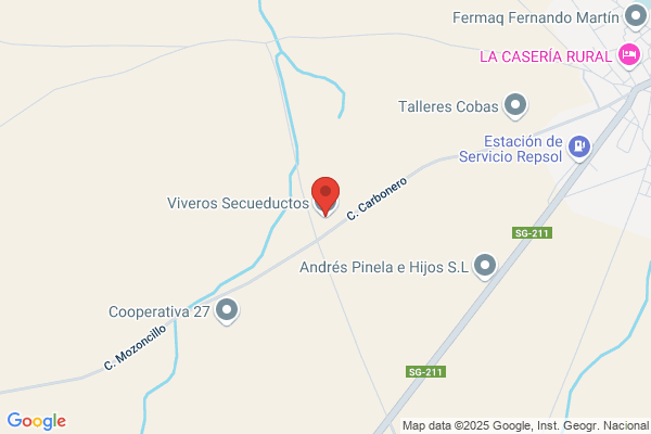 Viveros Secueductos