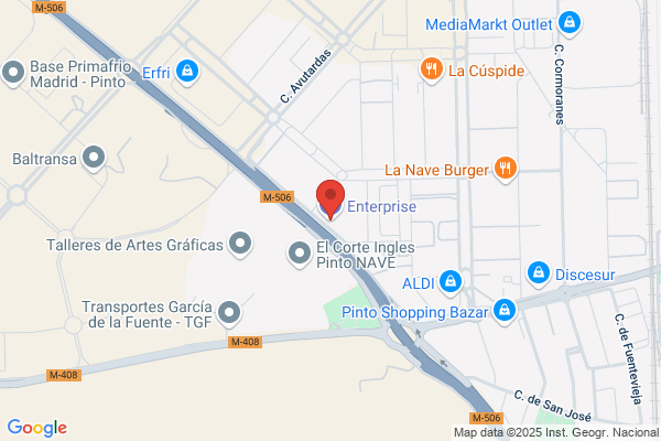 Enterprise Alquiler de Coches y Furgonetas - Madrid, Pinto