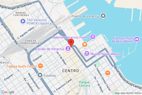 Restaurante Bar Veracruz - Menu Dia 1000 pts. servicio terraza horario 9 Mañana